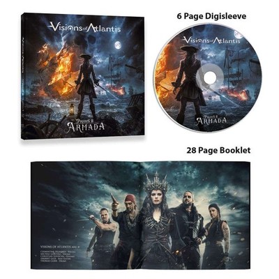 VISIONS OF ATLANTIS - Pirates II: Armada - CD - Digisleeve