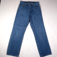 Eddie Bauer Women's blue Jeans Straight Sz 8 Medium Wash High Rise