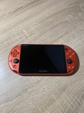 8329 PlayStation PS Vita PCH-2000 Metallic Red Very Good TESTED