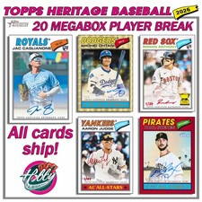 Colton Cowser BAL 2026 Topps HERITAGE (20 MEGABox) Player Break#1