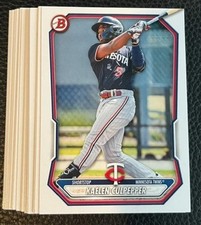 Lot (30x) KAELEN CULPEPPER Twins 2026 Bowman Baseball ALL paper base card #143