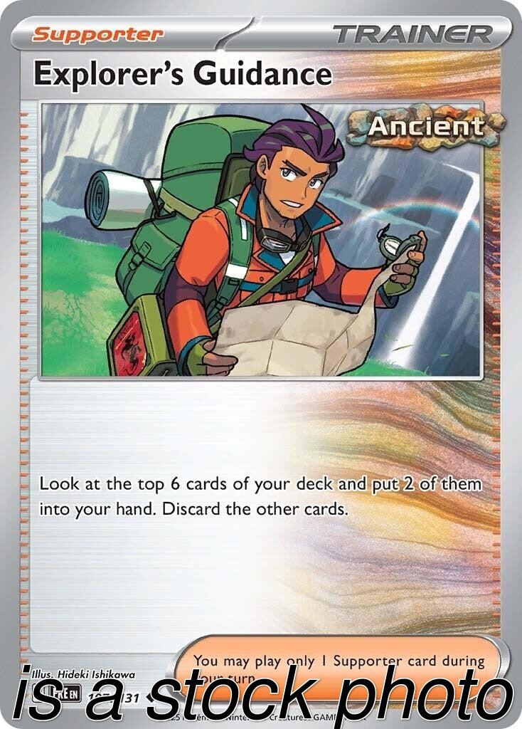 Explorer's Guidance 107/131 SV: Prismatic Evolutions Reverse Holofoil Pokemon...