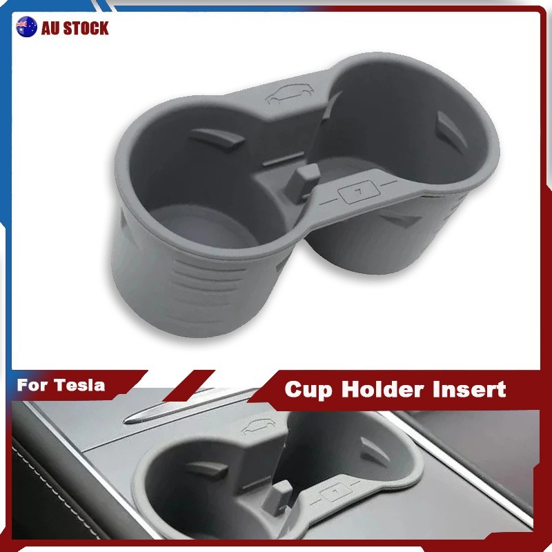 Center Console Car Cup Holder Insert For Tesla Model 3 21-23 Model Y 2022-2024