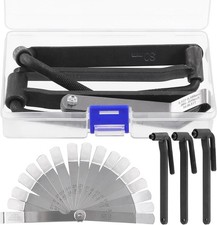 4Pcs 8mm 9mm 10mm Motorcycle Engine Valve Screw Adjustment Tool and 0.005"-N2