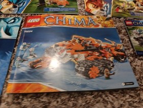 Lego Chima Instruction Manual Only Lot 70224 70105 70102 70115 30251 70145 