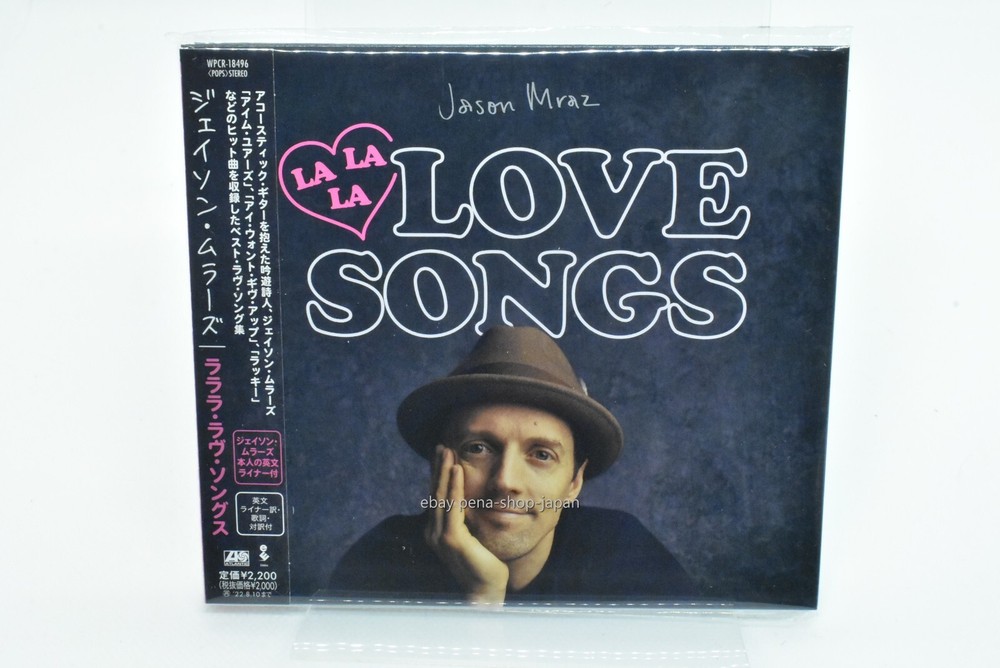 JASON MRAZ-La La La Love Songs-Japan CD