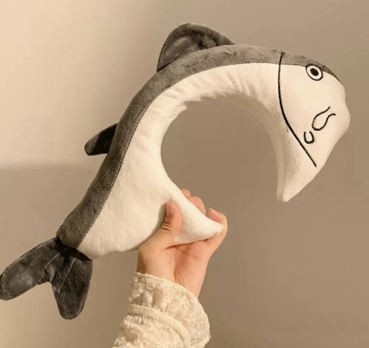 Plush Shark Headband
