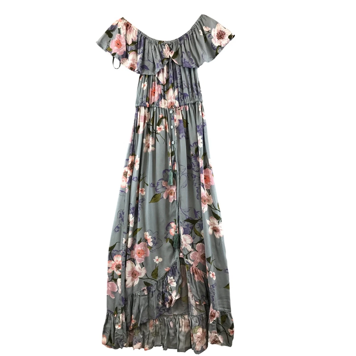 cat maxi dress Dolce & Gabbana Bengal Cat Print A-line Maxi Dress