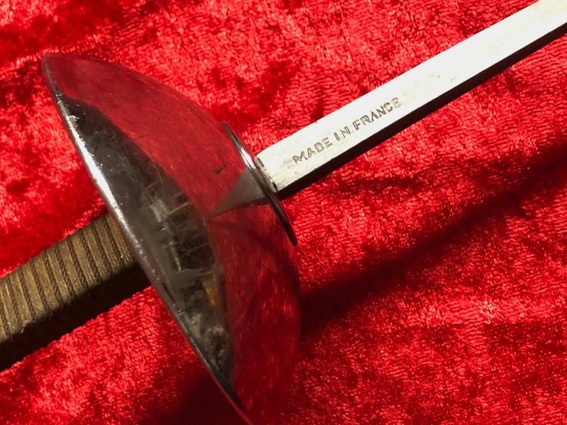 Authentic Mid-20th century Classic French Epee. Made in France by Castello