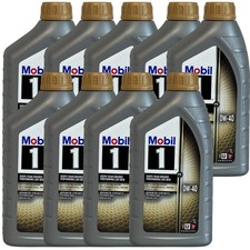 9x1 Liter Mobil 1 FS 0W-40 Motoröl 0W40 BMW LL-01 Mercedes 229.5 Porsche A40 9x1 Liter Mobil 1 FS 0W-40 Motoröl 0W40 BMW LL-01 Mercedes 229.5 Porsche A40