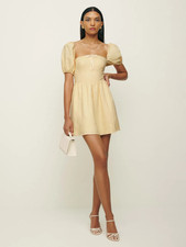 🔥 REFORMATION® Malvina Linen Dress - 10