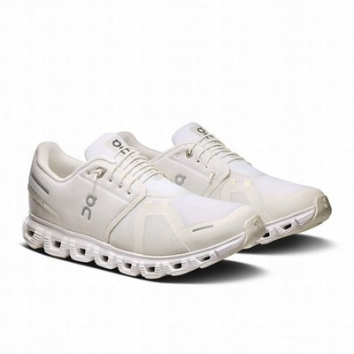 ON Running Cloud 6 Dammen Sneaker Weiß 38,5 3WF10061200 Sport Fitness Schuhe NEU