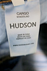 Hudson Women's 26 Blue Denim Wide-Leg Cargo Wonderland Jeans Pants — photo 6