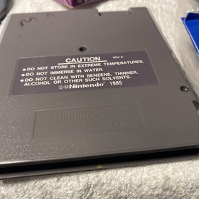 Nintendo NES Game Mendel Palace CIB Complete In Box Box Manual Poster  Near Mint