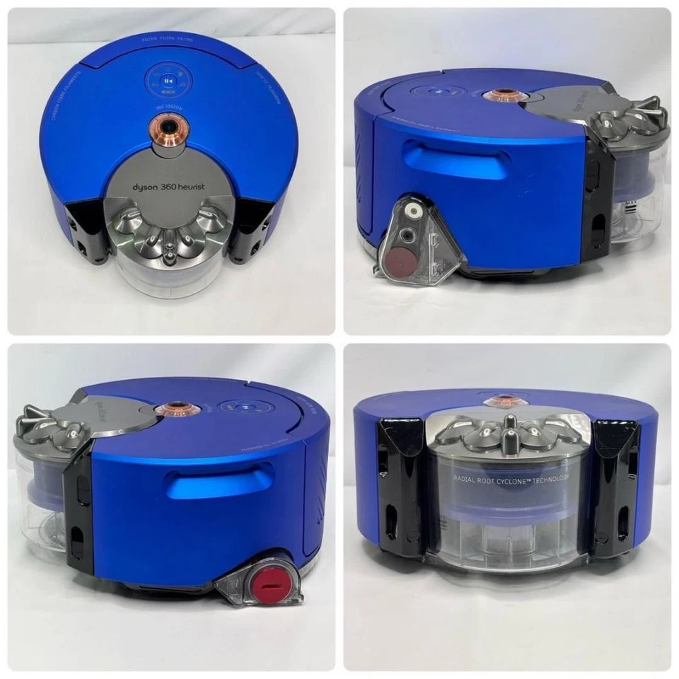 Dyson 360 Heurist Robot Vacuum Cleaner RB02 Blue Cordless 100V AC w/ Box r# - Image 2 of 4