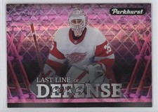 2023 Upper Deck Parkhurst Last Line of Defense Pink 41/50 Ville Husso #LD-1 00tt