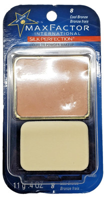 NEW Max Factor Silk Perfection Makeup Foundation - 8 Cool Bronze
