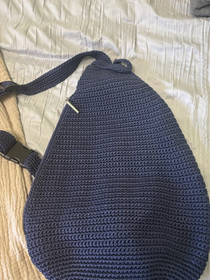 Bolso bandolera The Sak azul marino Foto 4 de 4