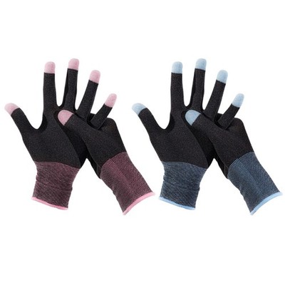 1 Pair Highly Sensitive Five Finger Sleeve Anti-Sweat for E-Sports Gaming Gloves
