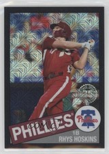2020 Update Silver Pack 1985 Topps Chrome Baseball Black /199 Rhys Hoskins 0qh2
