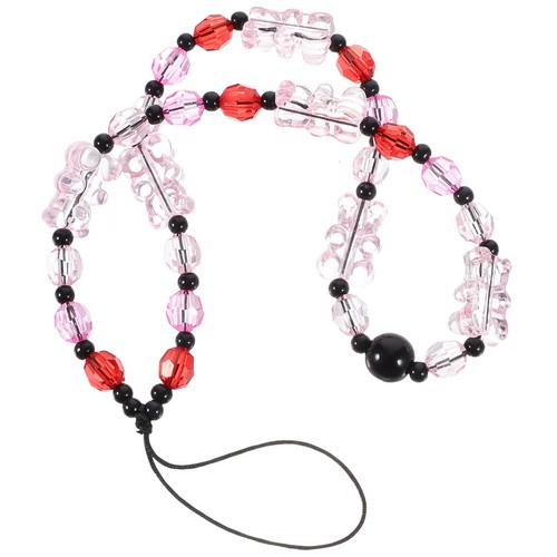 Crystal Beaded Mobile Phone Chain Cell Lanyard Charm Wrist Strap - 第 6/10 張圖片