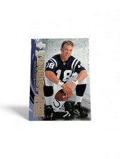 Peyton Manning Rookie Photo Shoot Flashbacks 2007 Upper Deck Football Card RPS-2. rookie card picture