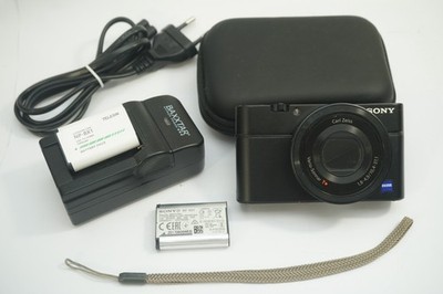 Sony DSC-RX100 Digitale Kompaktkamera - Schwarz leichte Abstoßungen