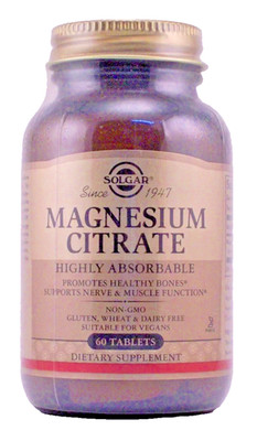 Solgar Magnesium Citrate 60 Tablets