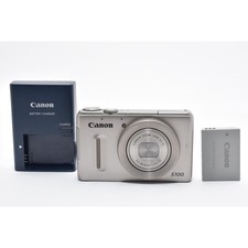Canon PowerShot S100 Silver Compact Digital Camera 12.1 MP Optical Zoom 5x