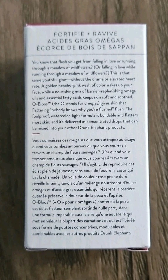 Drunk Elephant O-Bloos Rosi Drops – 30 ml / 1 fl oz | Natural tint - Image 3 of 4