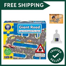 Giant Road Floor Puzzle - Large Interchangeable Car Track Jigsaw Puzzles for ...