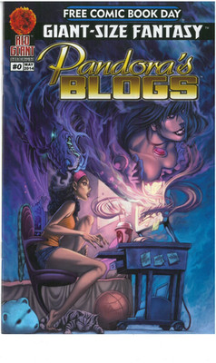 Giant-Size Fantasy Duel Identity/Pandora's Blog #0 FCBD 2014 Red Giant Flipbook