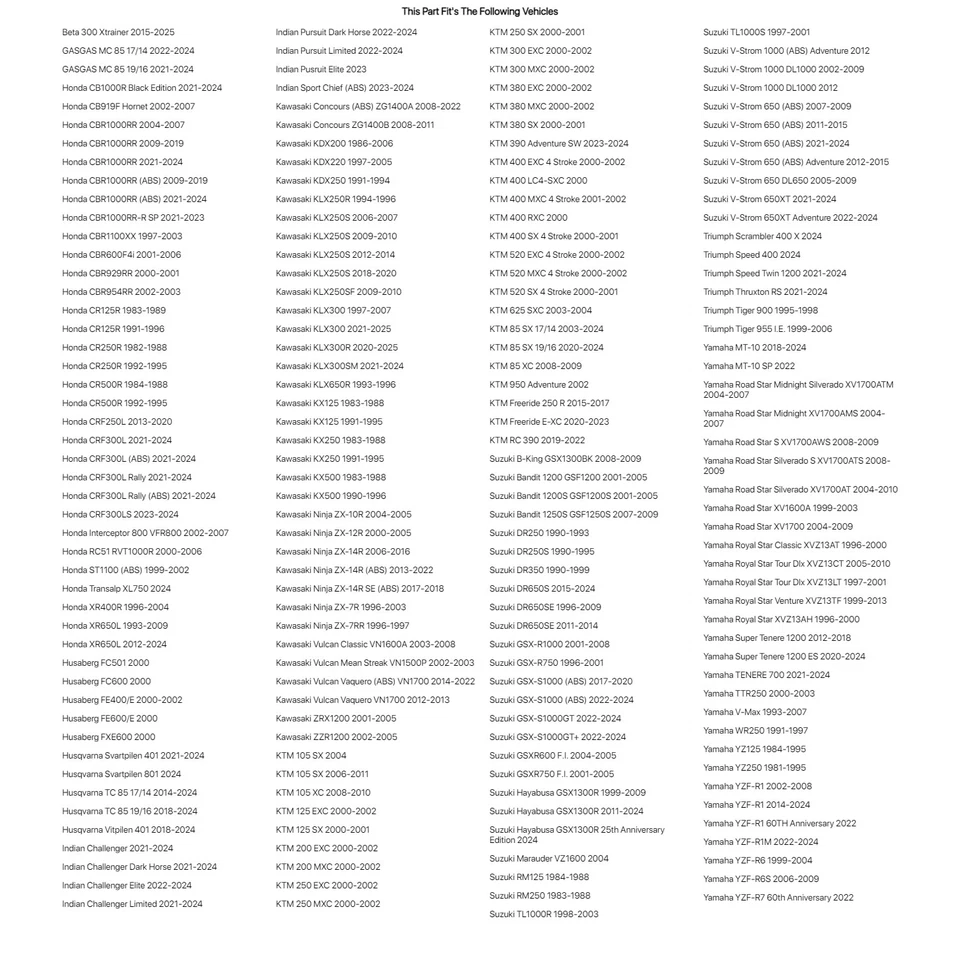 Tusk Fork Seal Driver 43mm For KAWASAKI Vulcan Mean Streak VN1500P 2002-2003 - Image 4 of 4