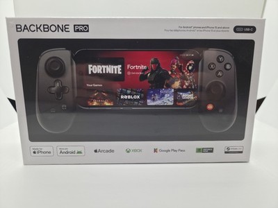Backbone Pro Wireless Controller For Mobile & Cloud Gaming Black USB-C Sealed