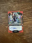 2025 Panini Prizm Draft Picks Football Red Ice Chris Tyree #DPA-CTE