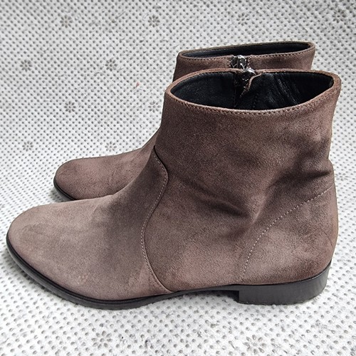 Botas Prada de gamuza marrón Eur 39 - Imagen 2 de 18