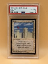 Castle – MTG Beta (1993) – PSA 6 EX-MT - Magic the Gathering