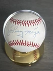 Johnny Mize Autographed Signed Official National League Baseball HOF **