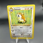 Raticate Shadowless 1st Edition 40/102 Base Set  Pokemon Card MP