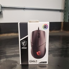 MSI Clutch GM41 Lightweight V2 RGB Wired Gami...