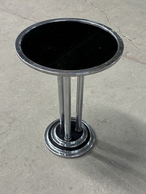Wolfgang Hoffmann Side Table  1930s Art Deco Machine Age