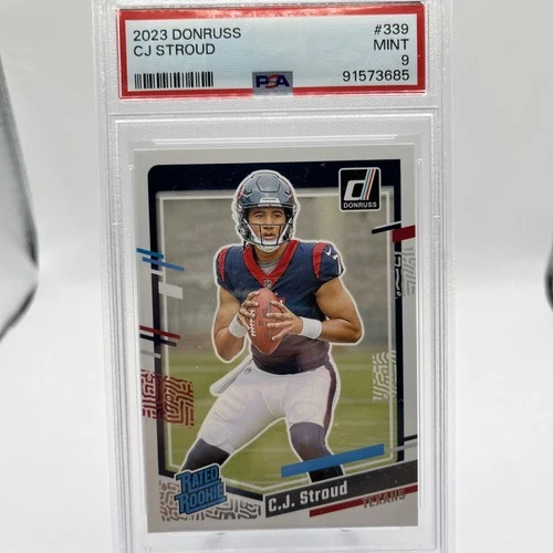 2023 Panini Donruss - Rated Rookie C.J. Stroud #339 (RC) PSA 9