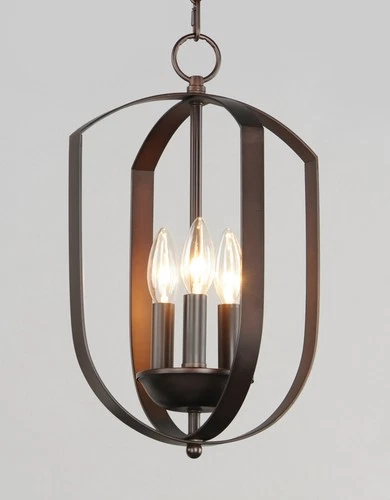 Maxim 10033 Provident 3 Light 10"W Taper Candle Mini Pendant - Picture 6 of 14