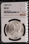 1904-O Morgan Dollar-NGC MS 62 Brilliant Uncirculated #SLM666