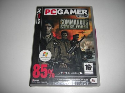 COMMANDOS - STRIKE FORCE PC DVD ROM PCG - NEU & VERSIEGELT - SCHNELLER VERSAND