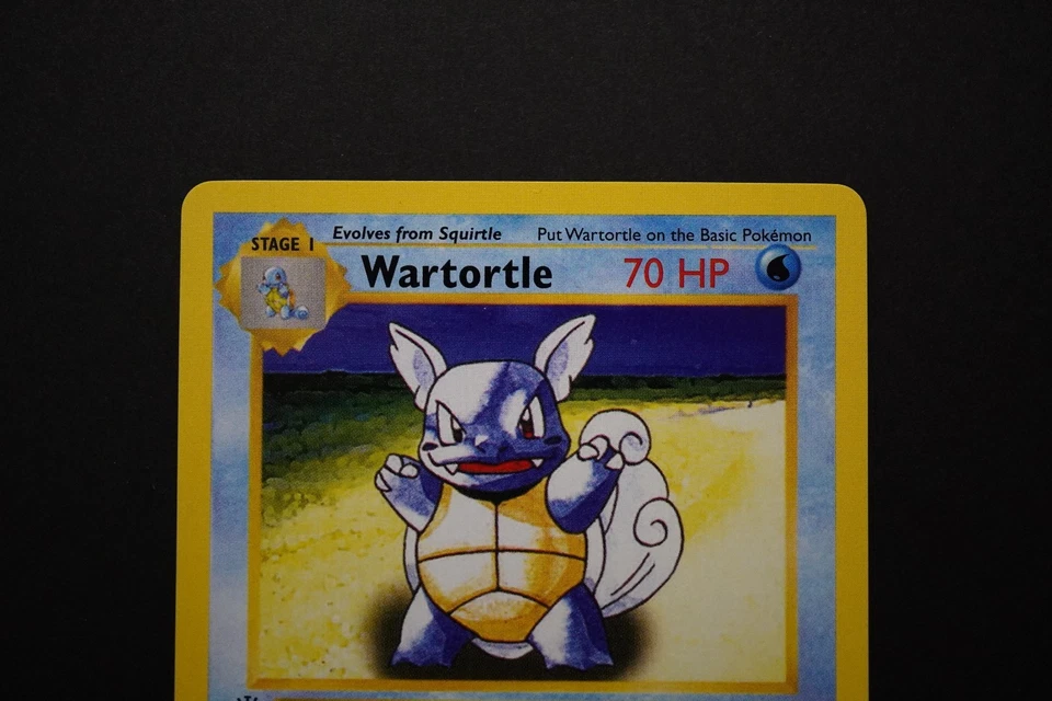 Wartortle 1st Edition Shadowless 42/102 1999 Pokemon Base Set Wizards WOTC - Image 2 of 4