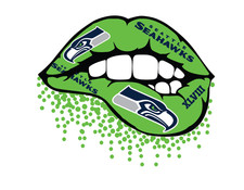 Seattle Seahawks Vinyl Sticker, Laminated For Protection