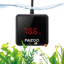 Aquarium Thermometer, LED Digital Thermometer for Fish Tank with USB Power, H...