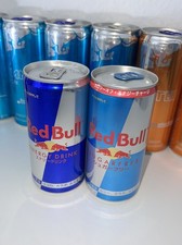 Red Bull Classic & Sugarfree 185ml Mini Japan Full Extremely Rare