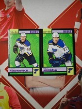[2 Cards] 2022-23 O-Pee-Chee Hockey Base Lot Black /100